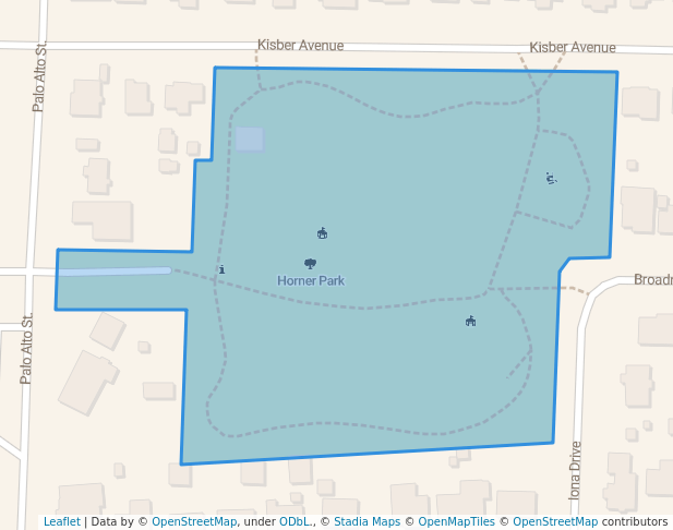 Horner Park in Victoria | Map and Routes