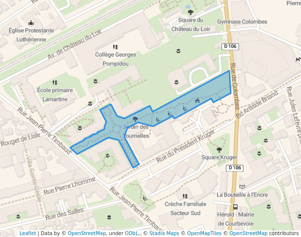 Jardin des Tournelles