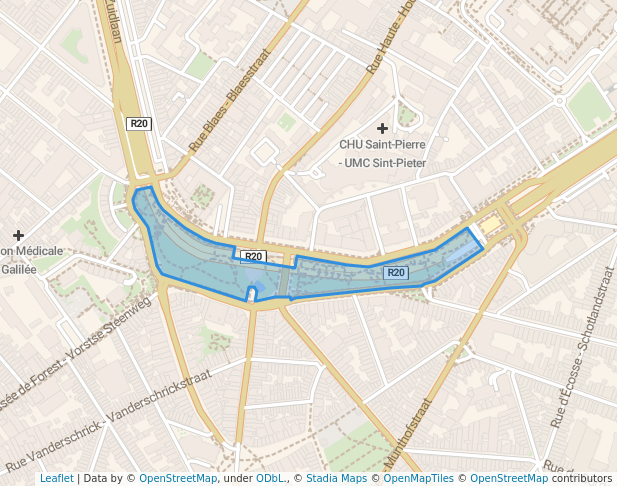 Parc de la Porte de Hal - Hallepoortpark