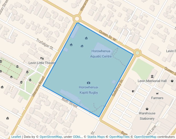 walking in Levin Domain map in Levin