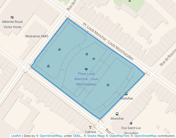 Place Louis Morichar - Louis Moricharplein