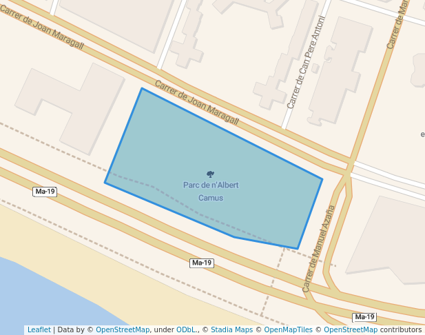 Parc de n'Albert Camus