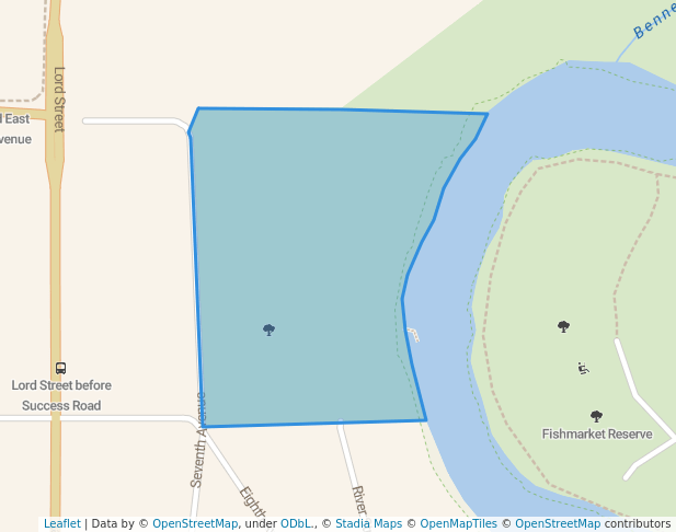 Success Hill Reserve in Bassendean | Map and Routes