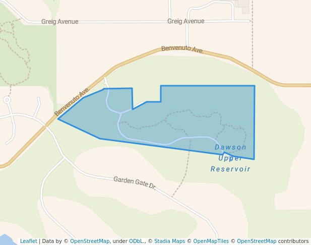 walking in Oak Haven Park map in Brentwood Bay