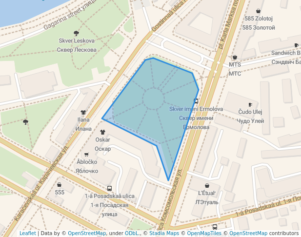 Сквер Ермолова