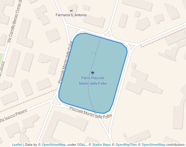 Parco Piazzale Martiri delle Foibe