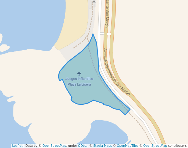 Juegos Inflantiles Playa La Lisera