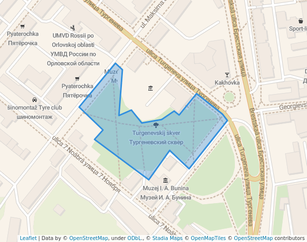 Тургеневский сквер