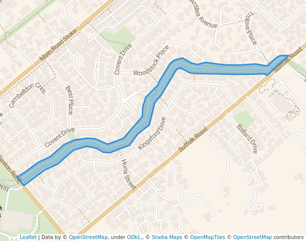 Orphanage Stream Esplanade