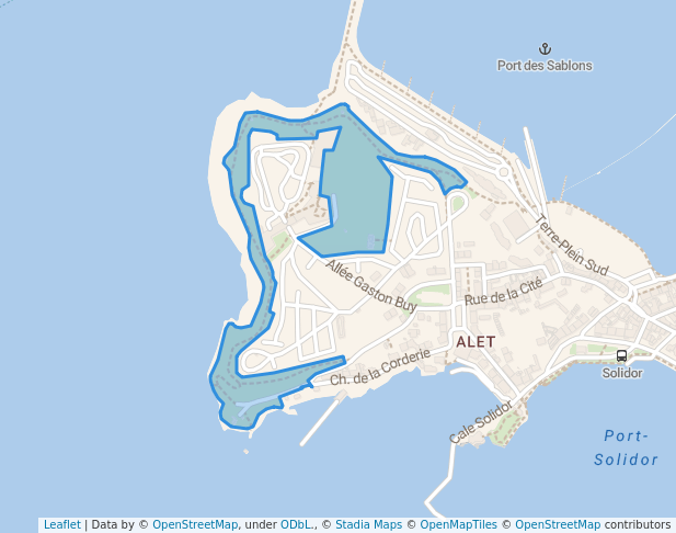 Parc de la Cité d'Alet