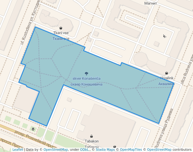 сквер Конашевича