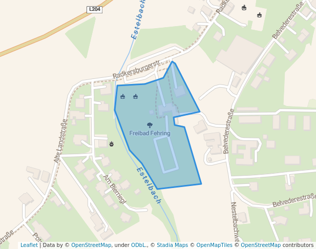 Freibad Fehring in Fehring | Map and Routes