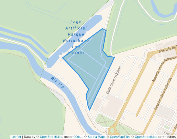 walking in Parque Periurbano Las Albinas (Recinto Ferial) map in Chiclana de la Frontera