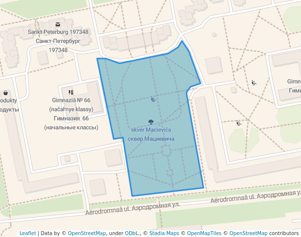 сквер Мациевича