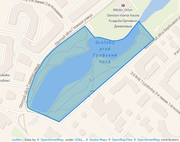 парк усадьбы Орловых-Денисовых