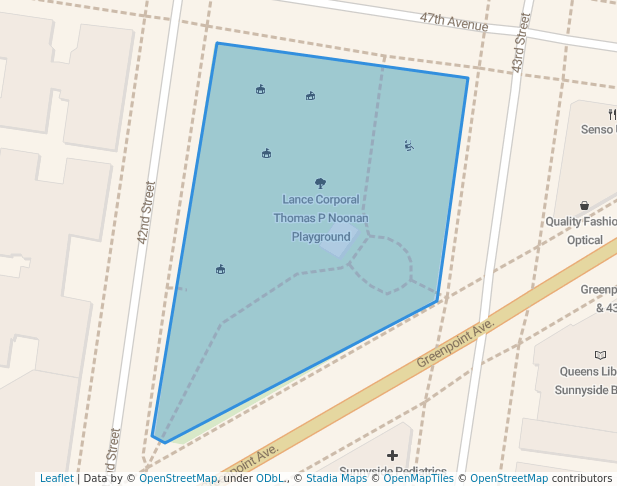 Lance Corporal Thomas P Noonan Playground