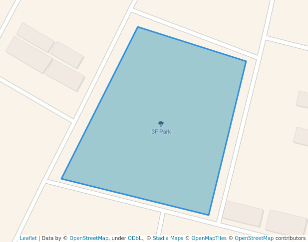 walking in 3F Park map in Faridabad