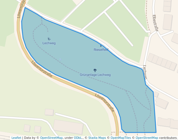 Grünanlage Lechweg