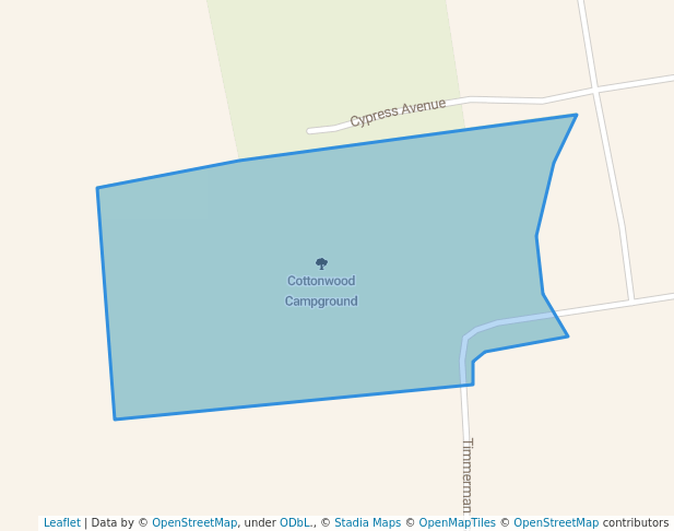 Cottonwood Campground