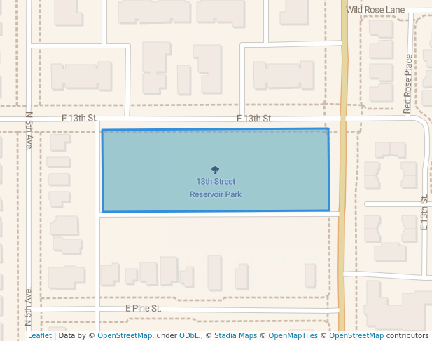 13th Street Reservoir Park