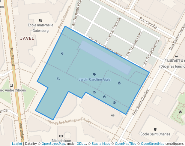 Jardin Caroline Aigle