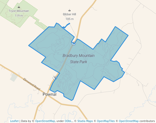 Bradbury Mountain State Park