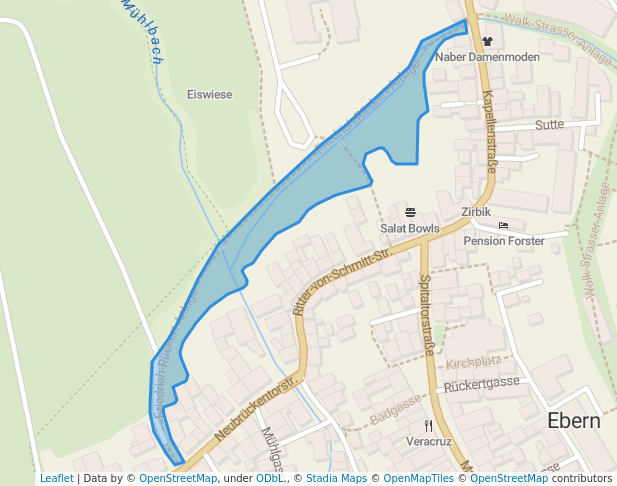 Friedrich-Rückert-Anlage in Ebern | Map and Routes