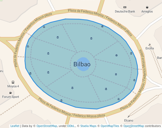 Federico Moyuaren plaza / Plaza de Federico Moyúa