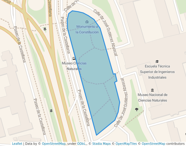 Jardín de las Bellas Artes