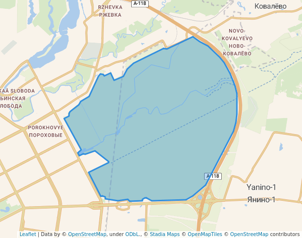 Rzhevsky city forest