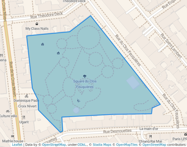 Square du Clos Feuquières