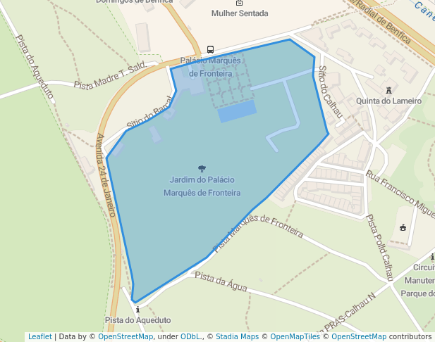 Jardim do Palácio Marquês de Fronteira