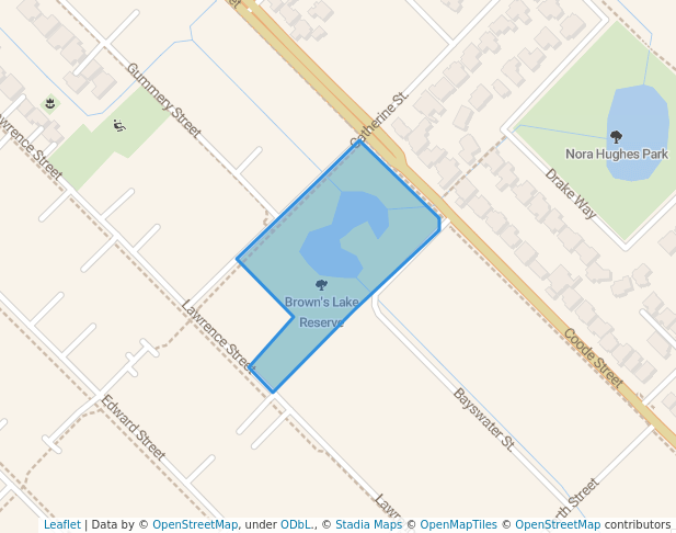 Brown's Lake Reserve