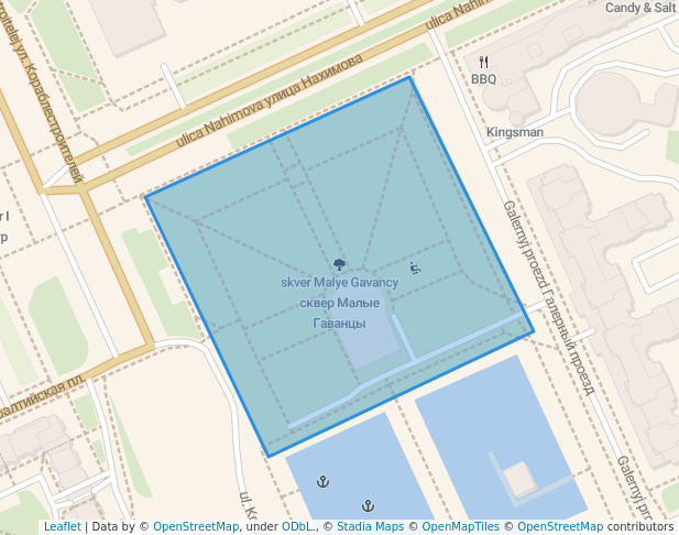 сквер Малые Гаванцы