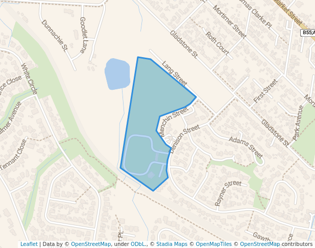 walking in Jubilee Sports Complex map in Mudgee