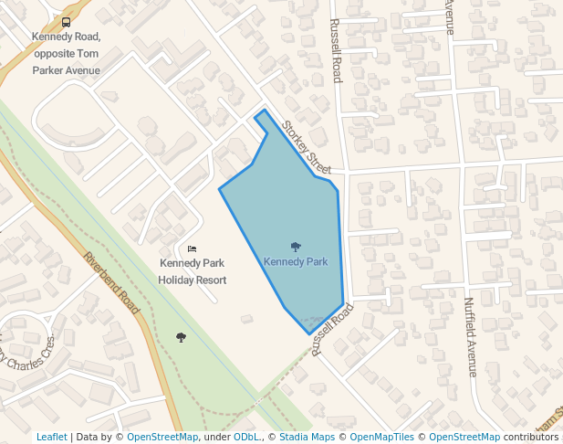 walking in Kennedy Park map in Napier