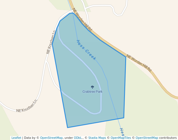 walking in Crabtree Park map in Dundee