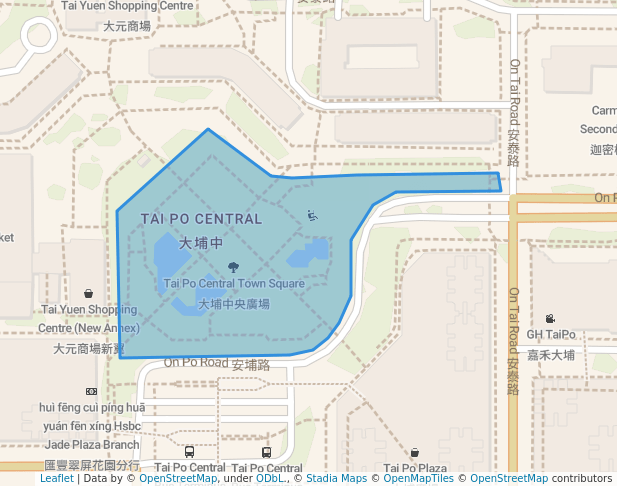 Tai Po Central Town Square