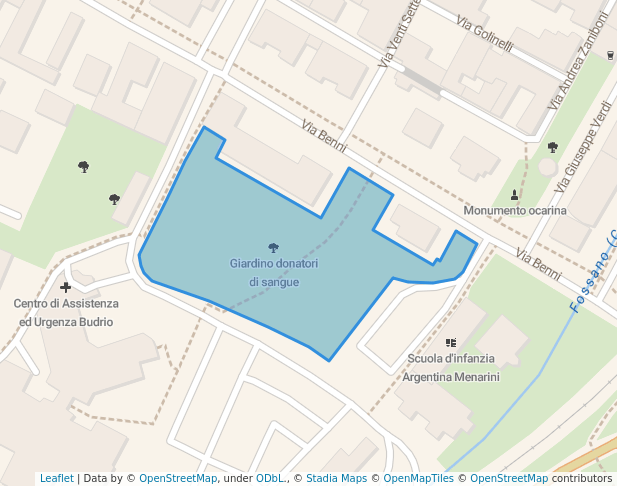 Giardino donatori di sangue