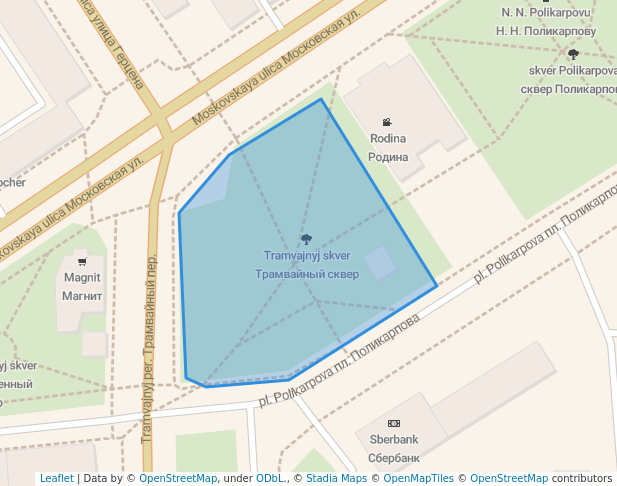 пл. Поликарпова