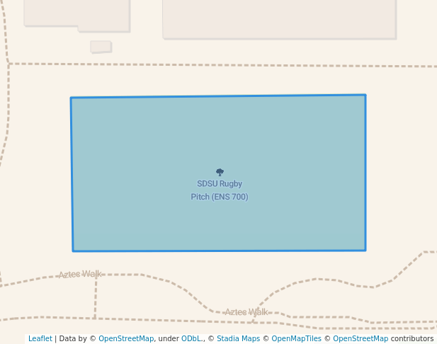 SDSU Rugby Pitch (ENS 700)