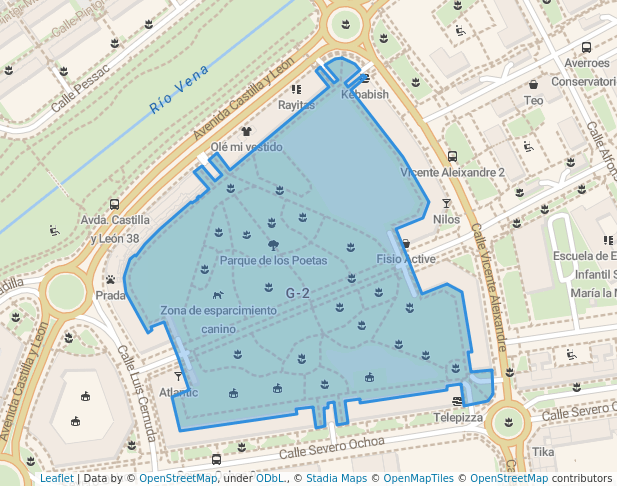 Parque de los Poetas