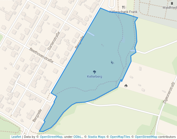 walking in Kellerberg map in Schwechat