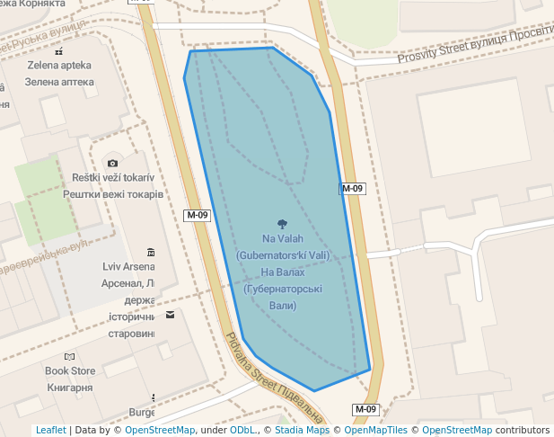 На Валах (Губернаторські Вали)