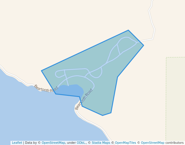 walking in Log Gulch Recreation Area map in Wolf Creek