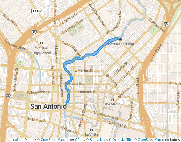 Riverwalk Museum Reach