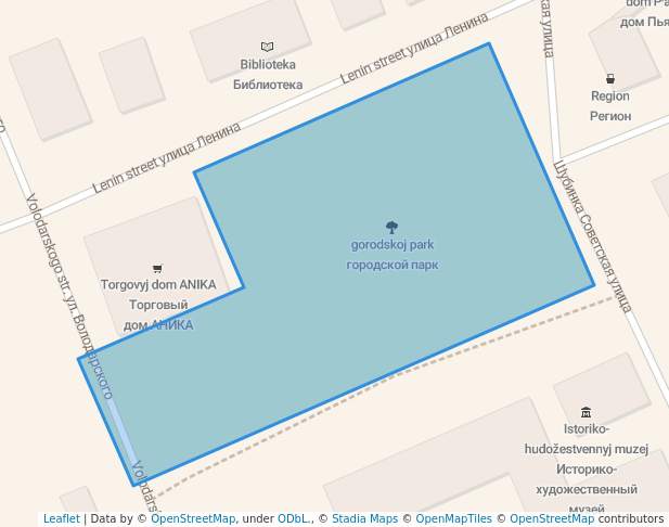 городской парк