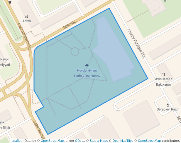 Heydər Əliyev Parkı \ Bakıxanov