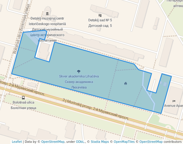 сквер Академика Лихачёва