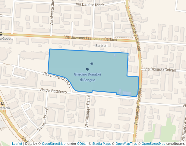 Giardino Donatori di Sangue